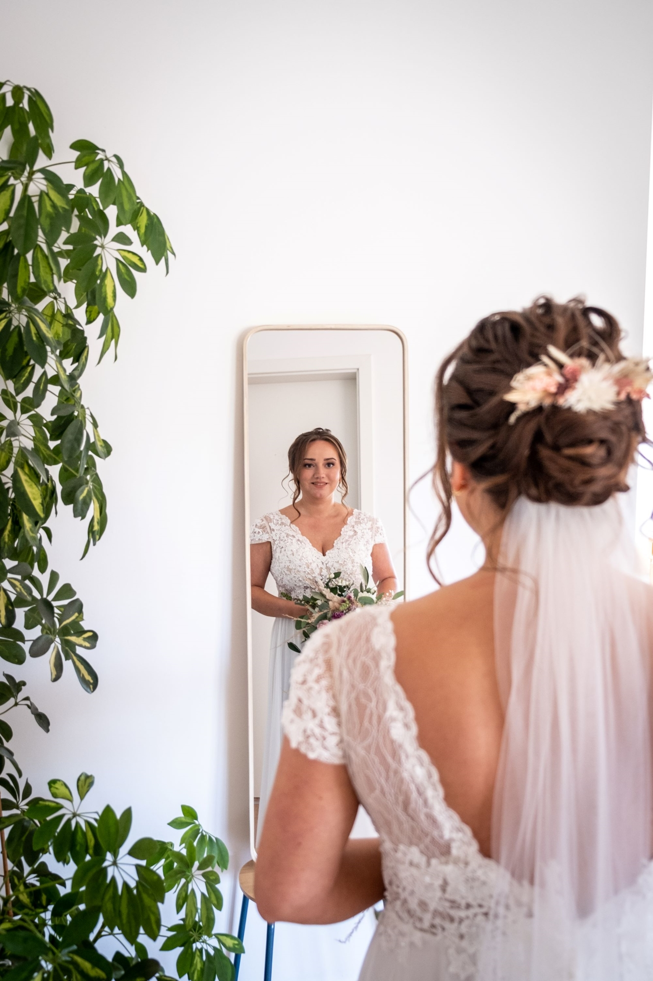 Franzi <br>Foto: malalivet<br>Brautstyling: Judy R. Makeup