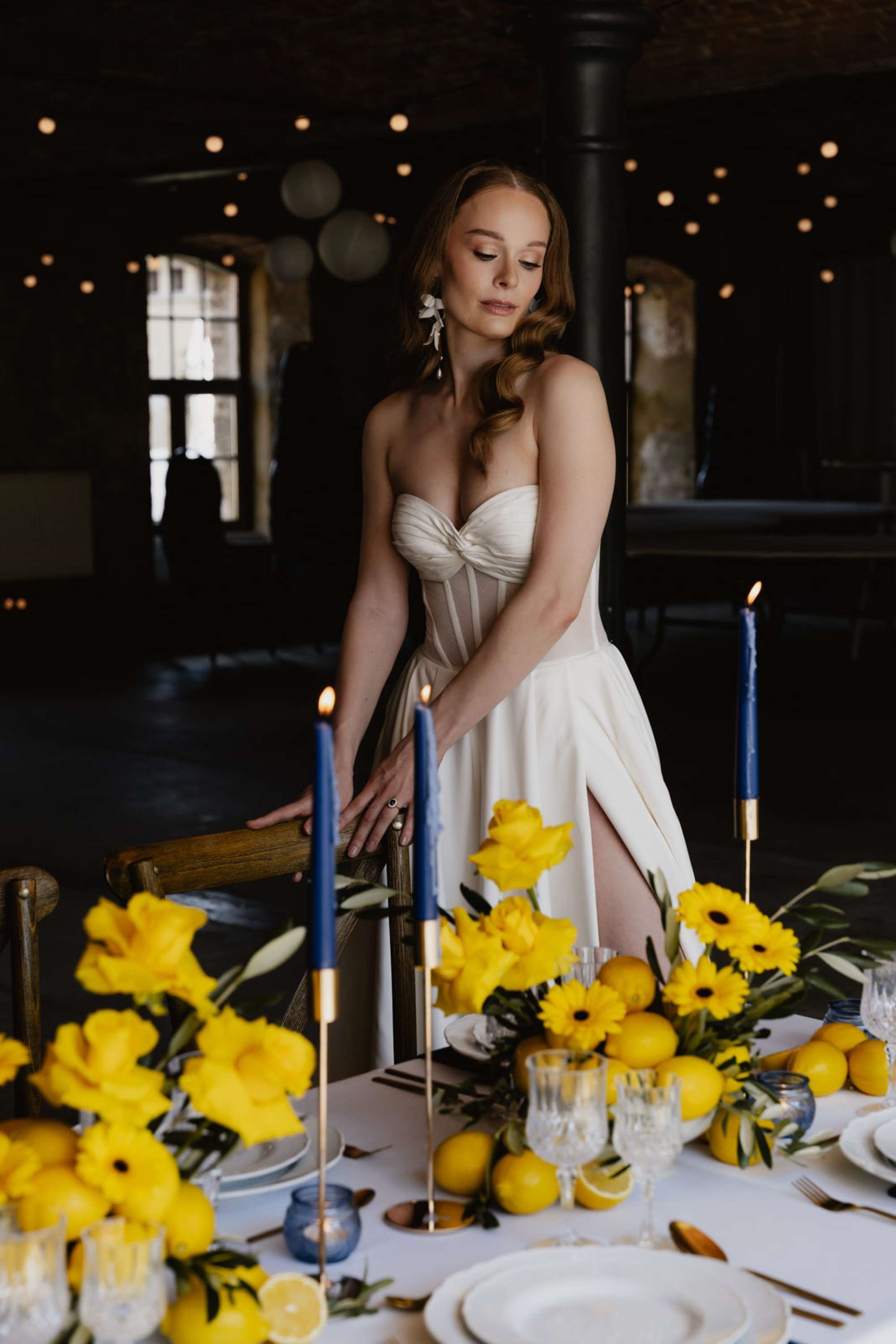 Laura <br>Foto: Gotsch Weddings<br>Organisation: Kiana Events<br>Kleid: Lenaia Bridal<br>Location: Rittergut Lucklum<br>Brautstyling: Judy R. Makeup